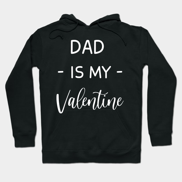 Dad Is My Valentine , Dad Lover , Funny Valentines , Valentines Day , Dad lover, Fur Dad For Life, Dad Valentine Hoodie by creativitythings 